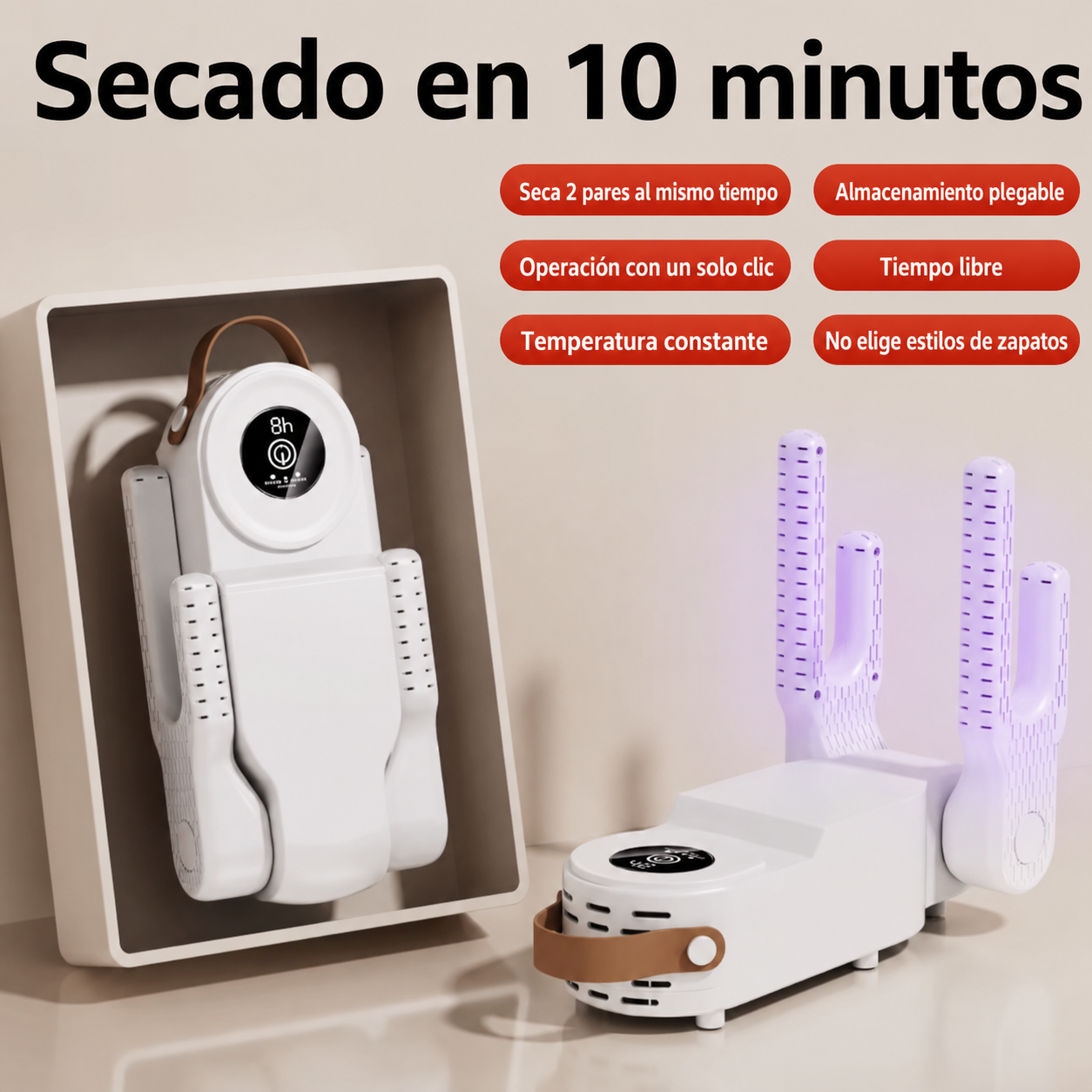 Secador Eléctrico para Zapatillas